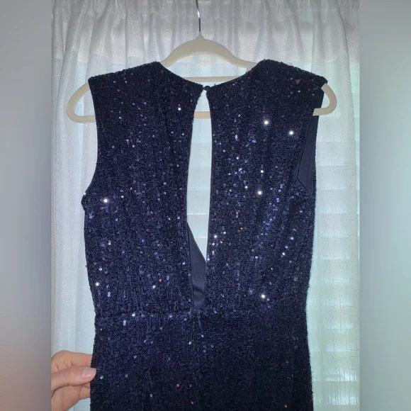 NWTS Showpo Helaena Sequin Maxi Dress US 6 - Picture 2 of 8